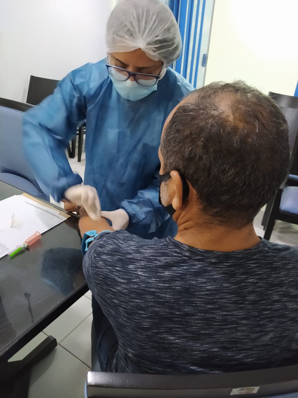 CRA-CE realiza teste de Covid-19 entre servidores para reabertura na segunda, 22